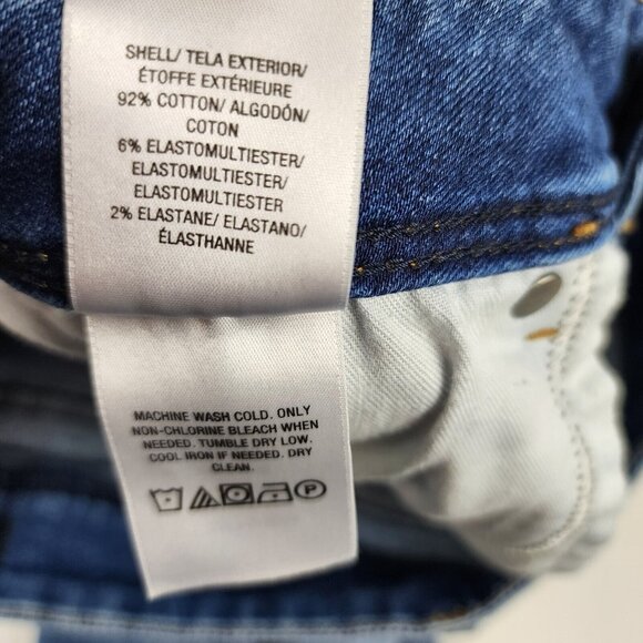 Hudson Jeans Womens 29x32 Blue Beth Baby Bootcut Denim Flap Pocket - Picture 11 of 11